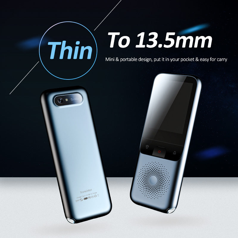 T11 Intelligent Voice Translator 14 Countries 138 Languages WIFI Camera Recording Intelligent Voice Translator - KAISERINC