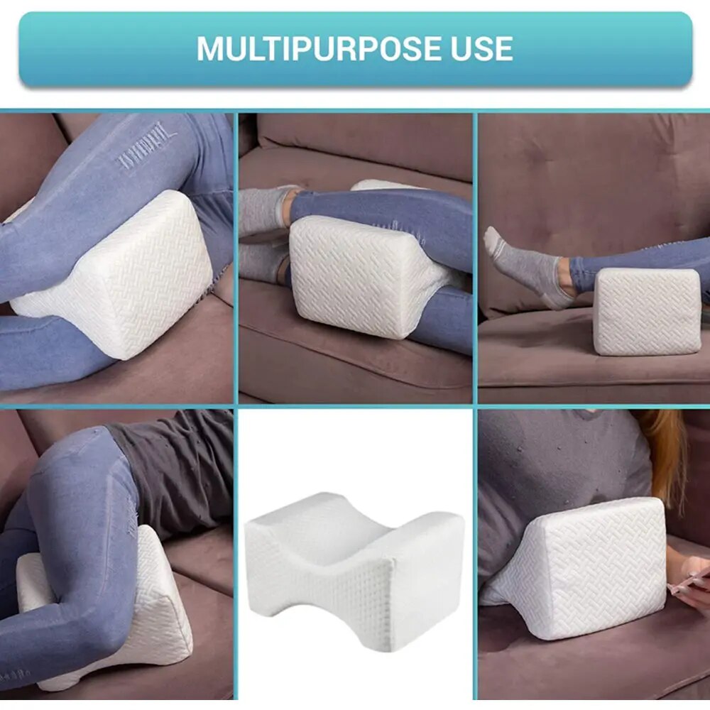 Pregnancy Pillow Detachable Multi-Function Memory Foam Leg Lock Pillow Pregnant Women Sleeping Knee Pillow Bed Latex Pillow