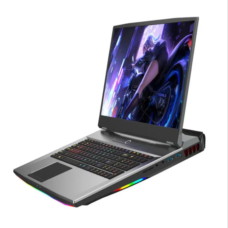Intel i9-10885H GTX1650 64G 512GB SSD Gaming Laptop 17.3 inch FHD IPS Laptop Windows 10 Pro Computer PC Laptops Metal Notebook