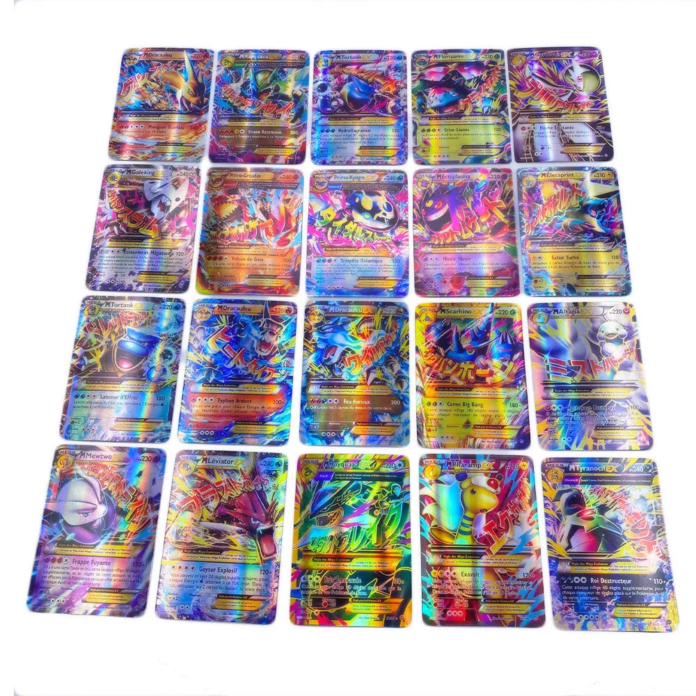 French Pokemon Cards Game Battle Carte Trading VMAX V MAXCards Game Children Pokemons Toy