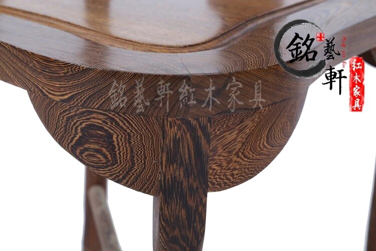 Mahogany furniture wenge chair chair lounge chair Ming and Qing classical wood armchair armchair chair triangle