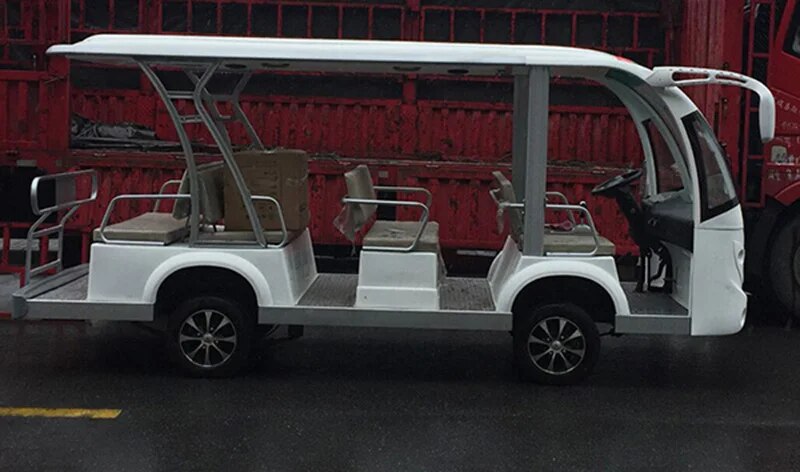 4wheel Shuttle Golf Cart Touring Car Buggy solved by 24hours running system for 11 standard passengers over loading 16people