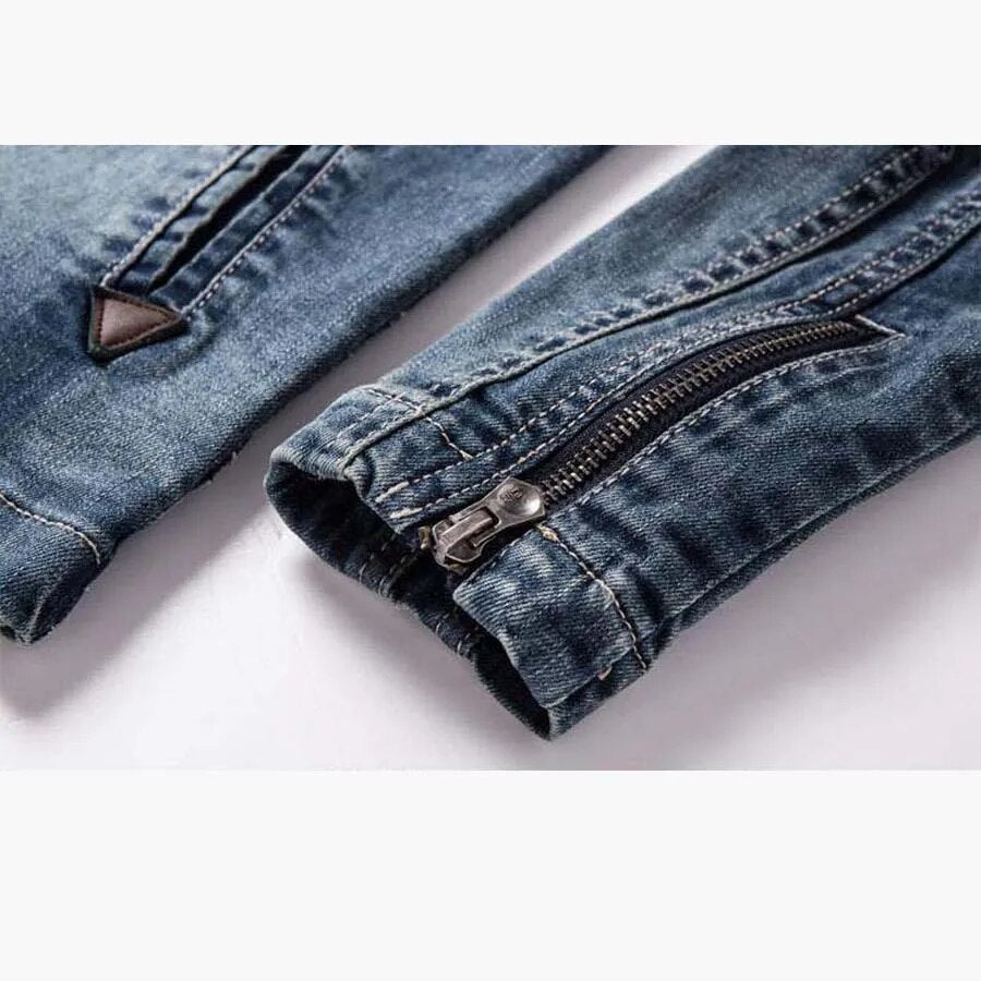 New Retro Classics Denim Jacket Men Vintage Clothes Casual Slim Jackets Men's Coat Jeans Jackets Plus Size M-3XL - KAISERINC