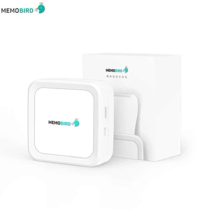 MEMOBIRD G3 GO Portable Receipt Printer + 3 Rolls Recept Paper Bluetooth 4.2 Wireless Mini Phone Photo USB Pocket Printers JEPOD