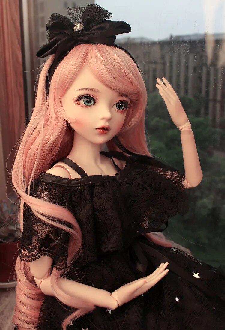 BJD 1/3ball jointed Doll gifts for girl Handpainted makeup fullset Lolita/princess doll with clothes STARSHINE
