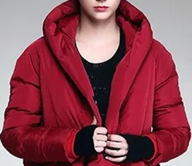 2020 womens winter thick down coats black navy blue army green red 8XL size clothes female long jackets for women winter - KAISERINC