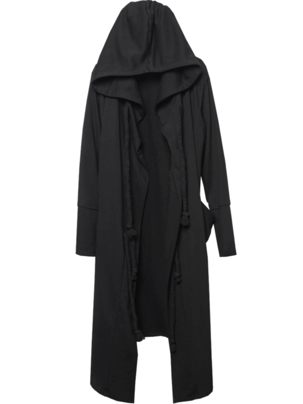 Spring and Autumn Dark Warrior plus Size Long Cloak Trench Coat