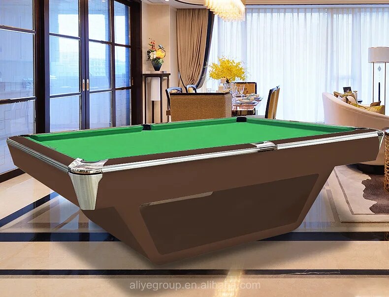 Fancy indoor billiard table standard household and table tennis table with American black eight