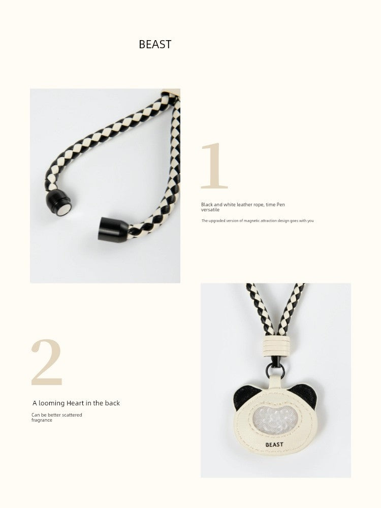 TheBeast THEBEAST Panda Series Car Fragrance Car Perfume Fragrance Air Outlet Decoration Wedding Gift
