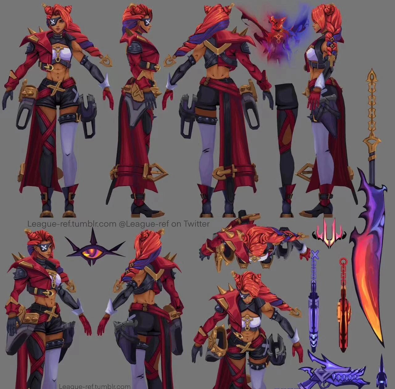 illusional Custom size made Soul-fighter Samira from LOL Desert Rose Samira Cosplay Costume Customized Game Halloween