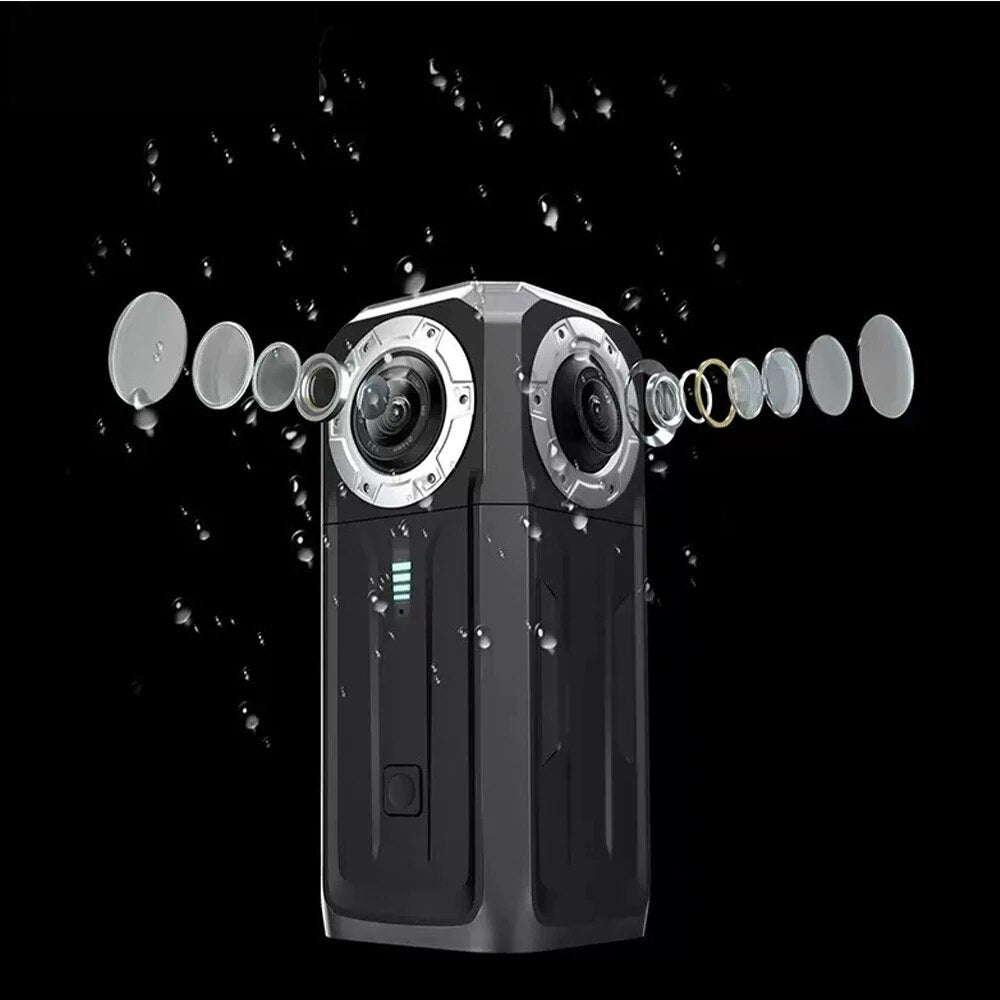 Pilot Lock Three-Proof All-Aluminum Alloy Labpano 8K VR Live Mmonitoring Low-Temperature Self-Heating Panoramic Camera