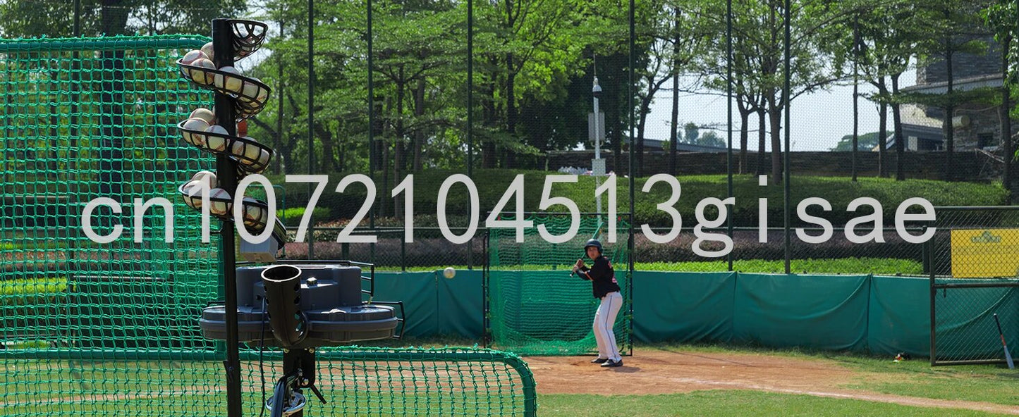 777BH Dual-Wheel Baseball Pitching Machine Upgraded Version, 30 to 95 MPH with Regulation Baseballs