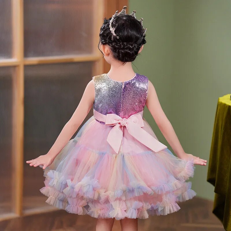 LZH Princess Dress For Girls 2023 New Party Dresses Cosplay Costume Dress Fashion Carnival Costumes 3-14 Years Old Kids Dresses - KAISERINC
