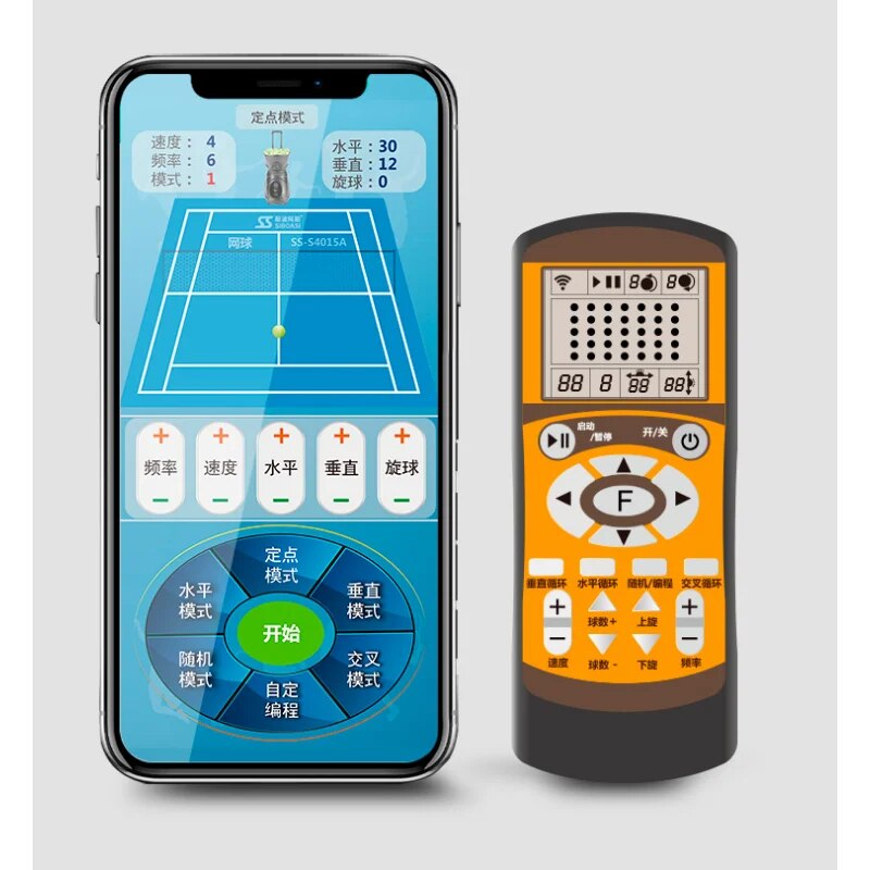 Tennis Automatic Serve Machine Teaching and Training Learning Equipment Throwing and Feeding Ball Intelligent Equipment
