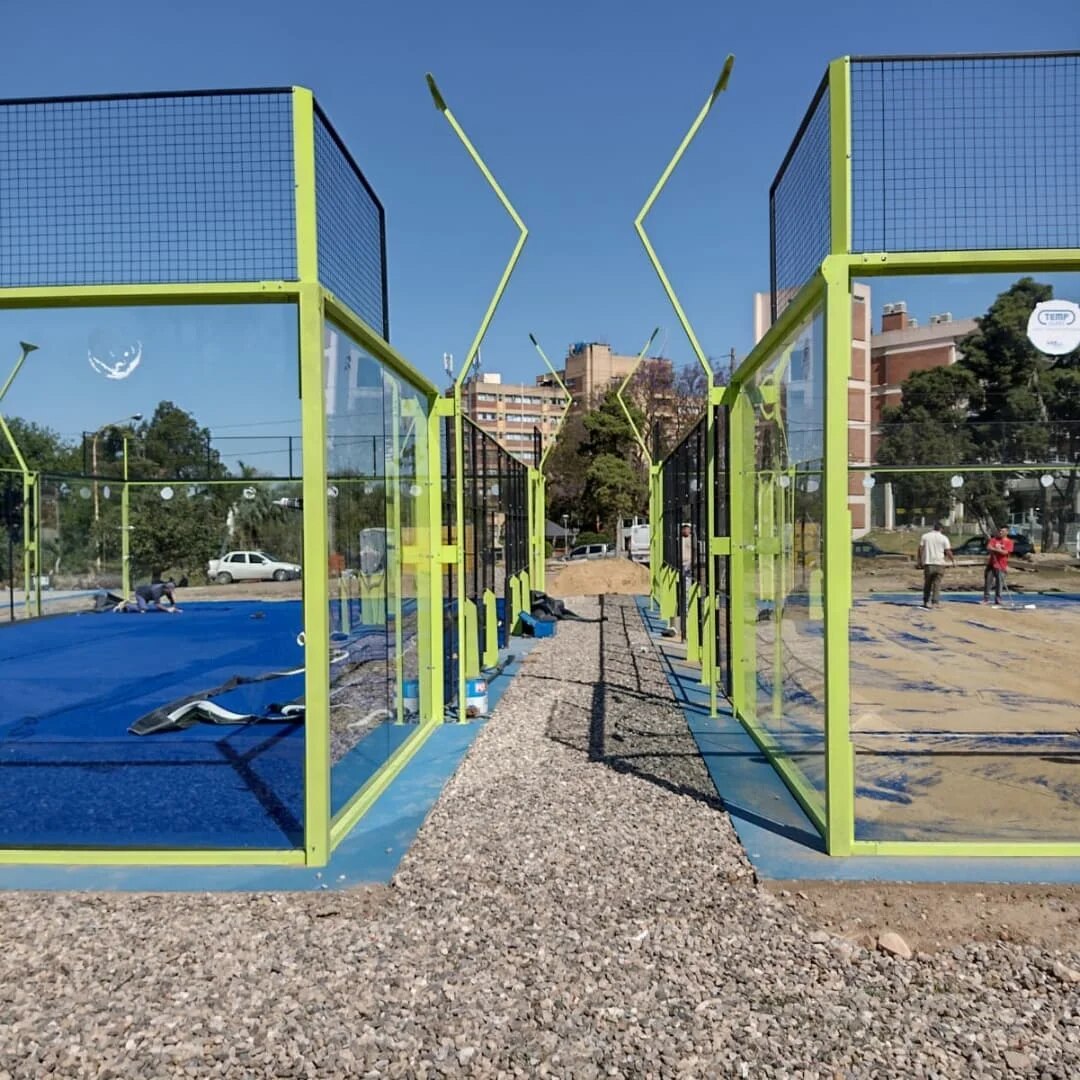 Factory Supplier Padel Court Panoramic Paddle Tennis Court Complete Court Field Canchas De Padel