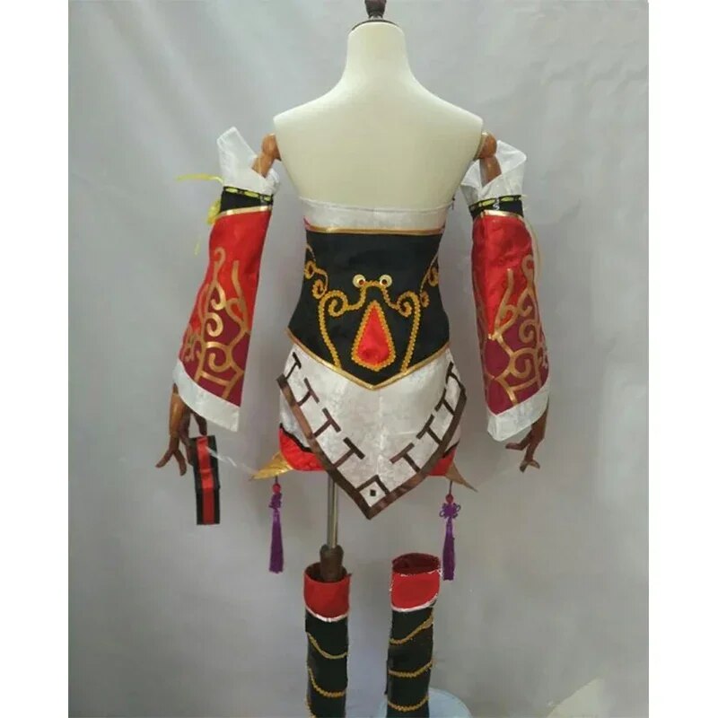 Lol Game The Nine-tailed Fox Ahri Cosplay Costume Suit Halloween Uniform