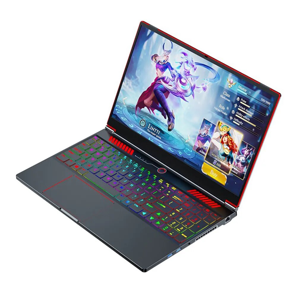 16.1 Inch Gaming Laptop Intel i9 10885H i7 Nvidia GTX 1650 4G IPS 1920x1080 144Hz Ultrabook Windows 11 Notebook Computer Laptops