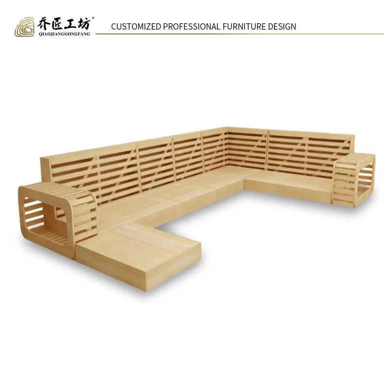 Modern Sofa Set Furniture Living Room Sectional Sofas L-Shaped Fabric Sofa Hot Sale