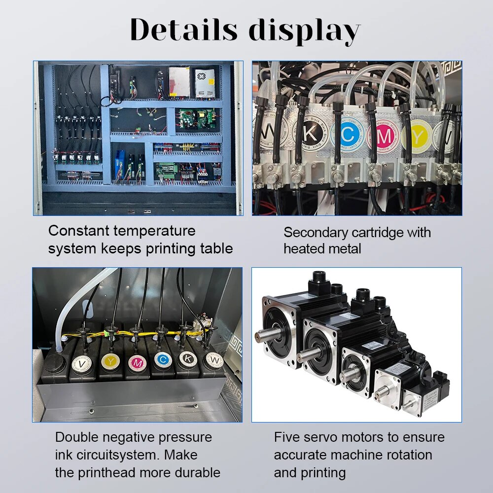 UV Printer For Cylinder Printing Bottle Printer Machine For Cylinder Bottle UV Cylinder Printing Machine Varnish