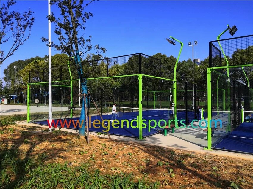 Panoramic Padel Tennis Court in China
