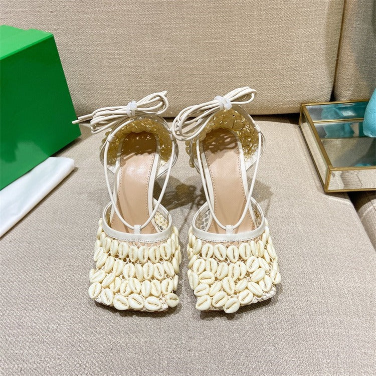 Ankle Bandage Design Rome Sandals ladies Sexy Hot Sole Fashion Brand Shoes - KAISERINC
