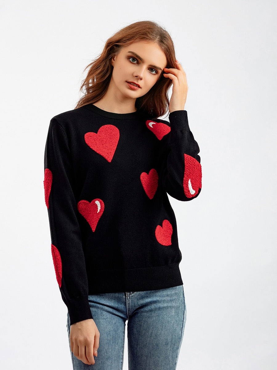 O-Neck Spring Autumn Women Pullover Sweaters Fashion Knit Casual Lady Winter Warm Top Sweater - KAISERINC