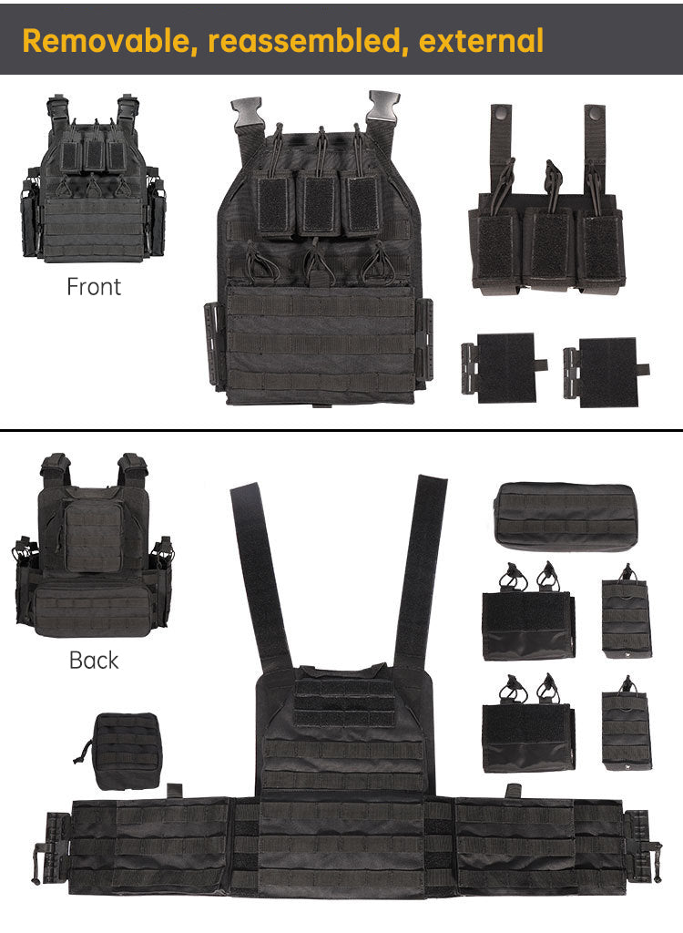 Outdoor Quick Dismantling Tactical Vest Outdoor Equipment 6094 Tactical Vest CS Training Equipment - KAISERINC