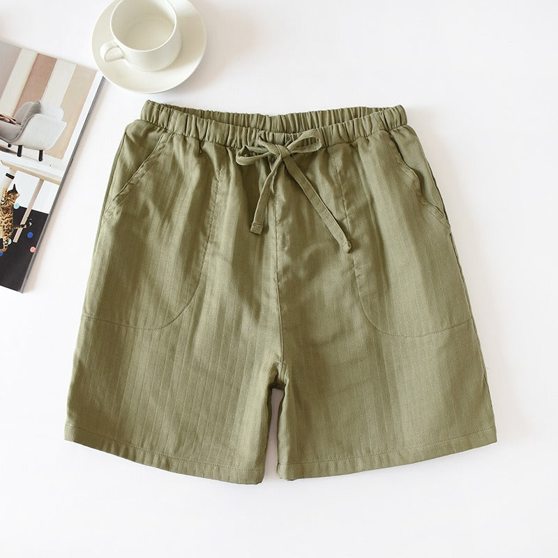 Linen Cotton And Linen Large Size Student Sports And Leisure Shorts - KAISERINC