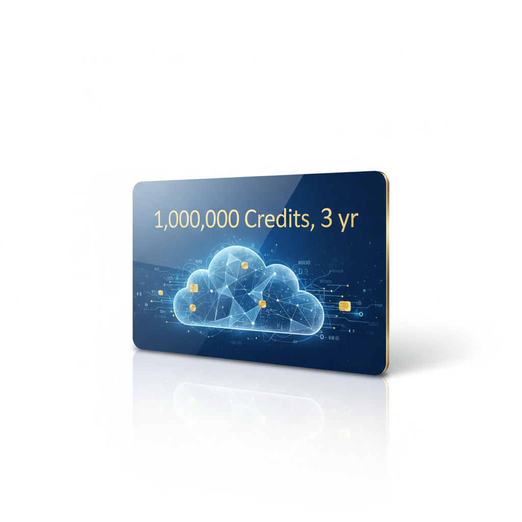 g. 1,000,000 Credits, 3 yr