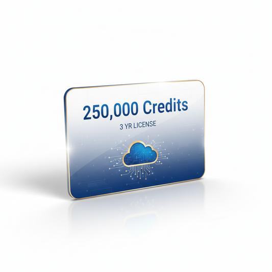 e. 250,000 Credits, 3 yr