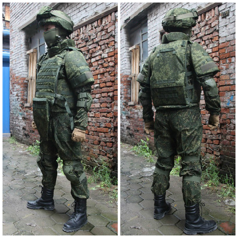 Russia 6B45 Tactical Undershirt Small Green Man Camouflage - KAISERINC
