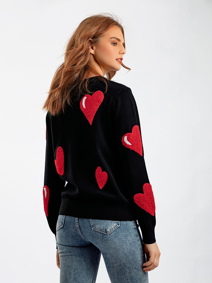 O-Neck Spring Autumn Women Pullover Sweaters Fashion Knit Casual Lady Winter Warm Top Sweater - KAISERINC