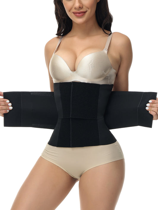 Wrap Waist Trainer Corset Slimming Sheath Woman Flat Belly Women Body Shapewear Waist Belt Tummy Compression Fitness Girdles - KAISERINC