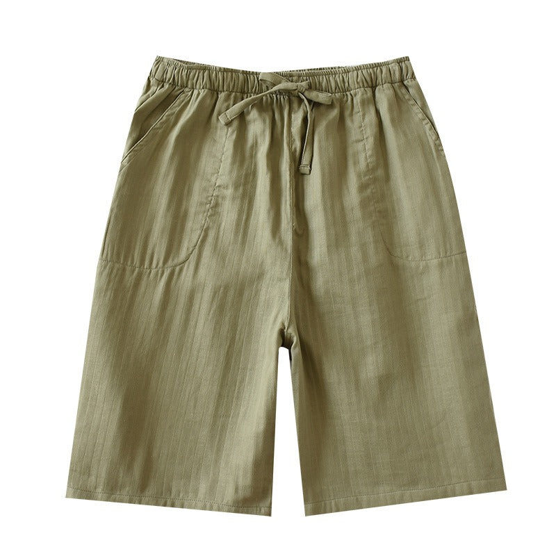 Linen Cotton And Linen Large Size Student Sports And Leisure Shorts - KAISERINC