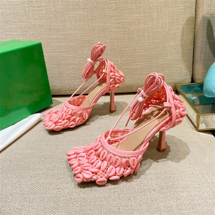Ankle Bandage Design Rome Sandals ladies Sexy Hot Sole Fashion Brand Shoes - KAISERINC
