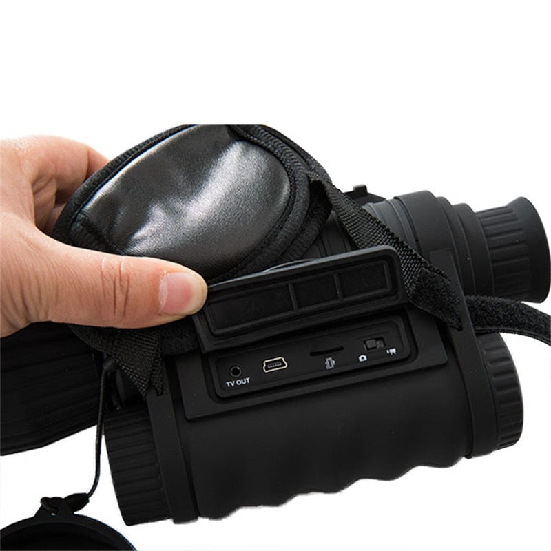 350 MRange Handheld HD 6X50 Infrared Digital Night Vision Device Tactical IR Night Monocular For Outdoor Hunting Observation - KAISERINC