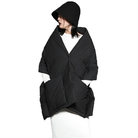 Warm Winter Female Coat Black Clothing Women Jacket Cotton Women Winter Sleeveless Jacket Coat Fashionable Spring - KAISERINC