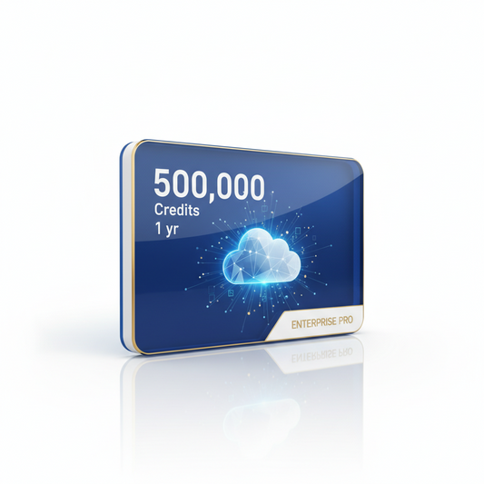 f. 500,000 Credits, 1 yr