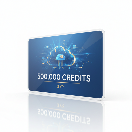 f. 500,000 Credits, 3 yr