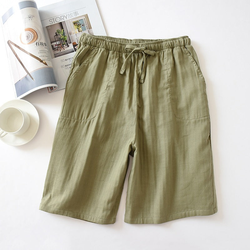 Linen Cotton And Linen Large Size Student Sports And Leisure Shorts - KAISERINC