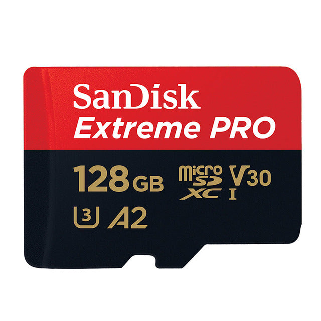 Original Sandisk Extreme Pro Micro SD Card up to 170MB/s A2 V30 U3 64GB 128GB Sandisk TF Card Memory Card With SD Adapter - KAISERINC
