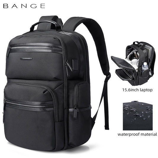 Backpack Men's New Backpack Men's Business Travel Large Capacity Multi-Function Men's Bag Computer Bag School Bag