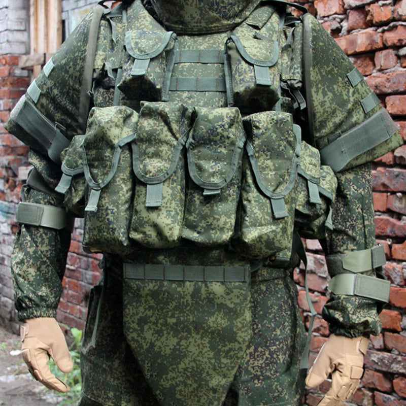 Russia 6B45 Tactical Undershirt Small Green Man Camouflage - KAISERINC