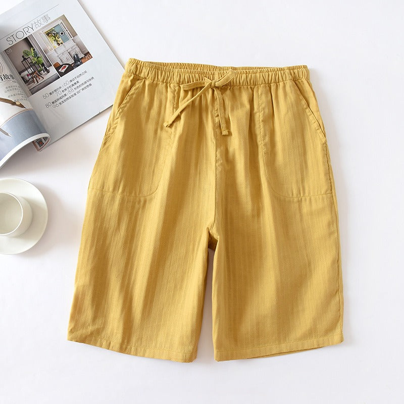 Linen Cotton And Linen Large Size Student Sports And Leisure Shorts - KAISERINC