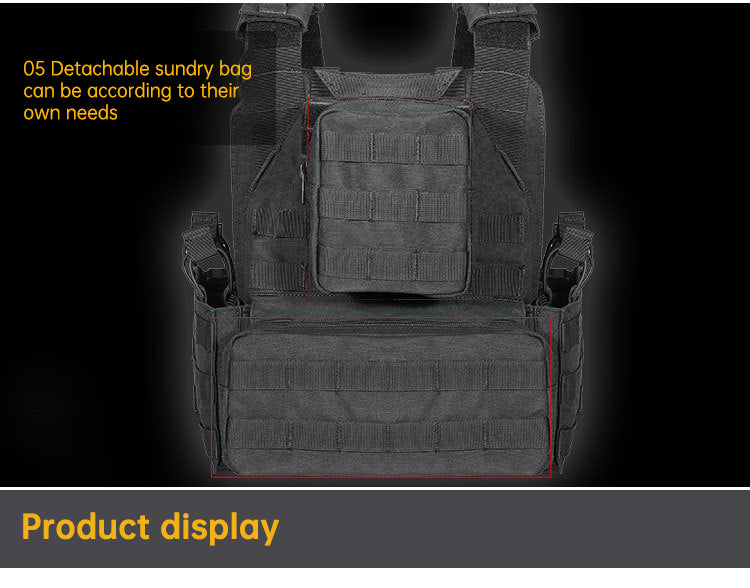 Outdoor Quick Dismantling Tactical Vest Outdoor Equipment 6094 Tactical Vest CS Training Equipment - KAISERINC