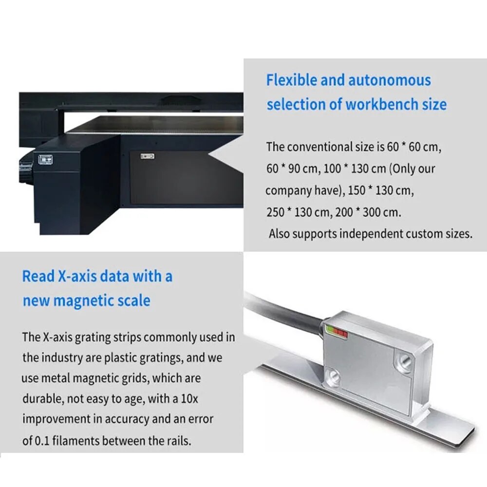 Jetvinner UV Printer With GH2220 Print Head  Larget Format UV Flatbed Printer For Phone Case Glass Wood Varnish Printing Machine