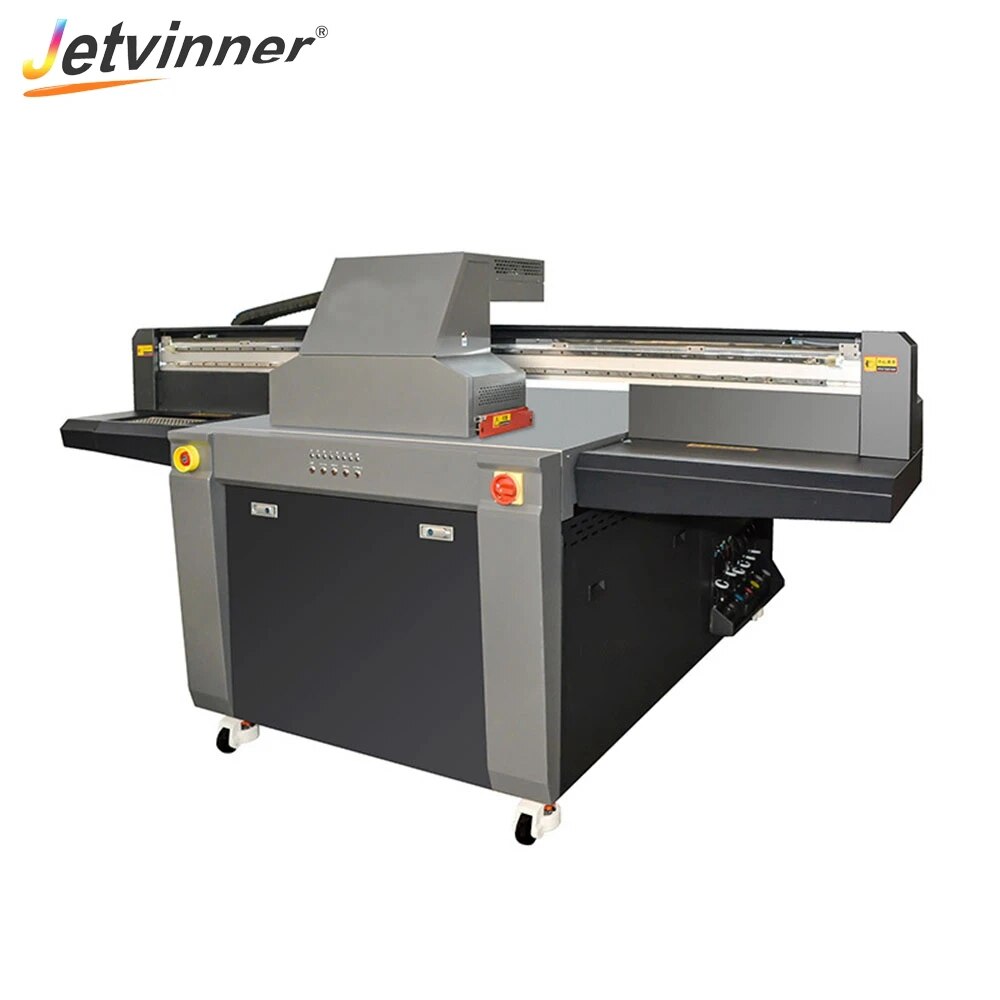 Jetvinner UV Printer With GH2220 Print Head  Larget Format UV Flatbed Printer For Phone Case Glass Wood Varnish Printing Machine