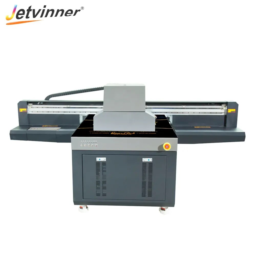 Jetvinner UV Printer With GH2220 Print Head  Larget Format UV Flatbed Printer For Phone Case Glass Wood Varnish Printing Machine