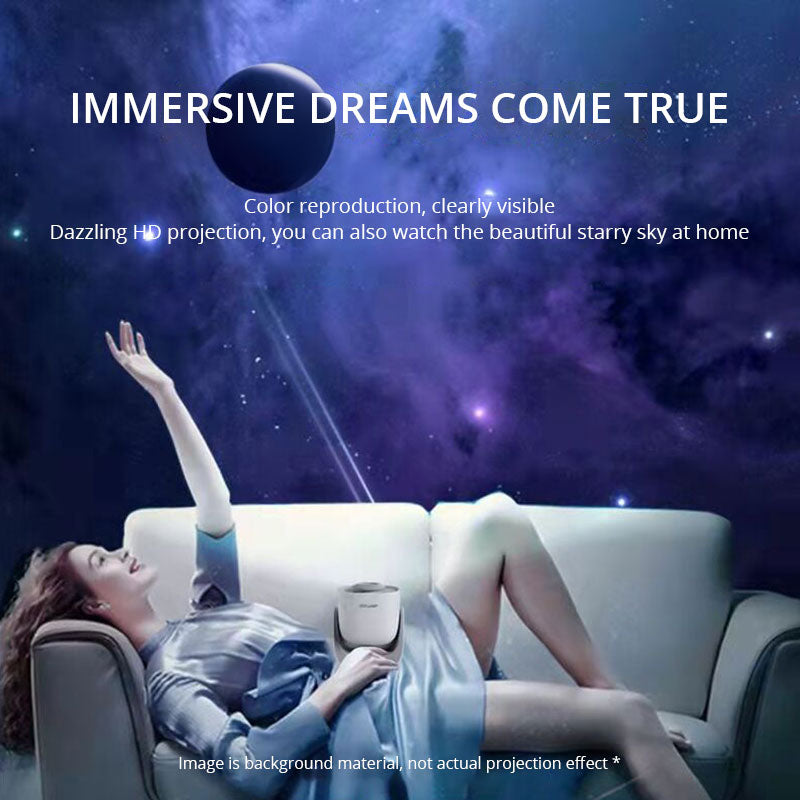 Starry Sky Projection Lamp, Bedroom Atmosphere Lamp, Couple Gift, Romantic and Creative Gift Lamp - KAISERINC
