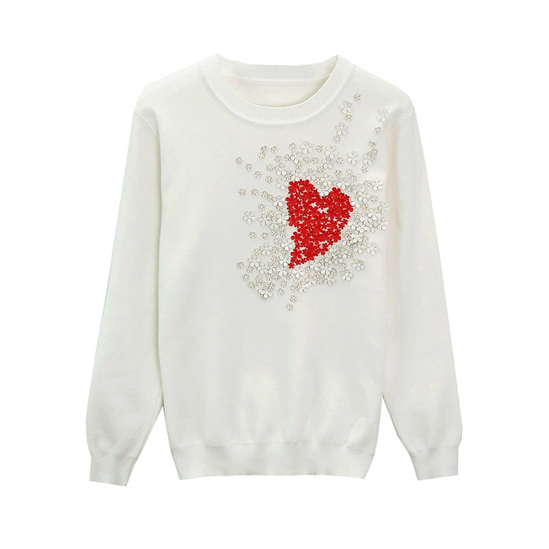 Sweet Knitting Sweater Warm Casual Tops - KAISERINC